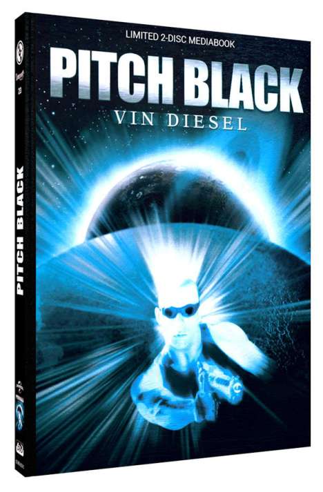 Pitch Black - Planet der Finsternis (Blu-ray &amp; DVD im Mediabook), 1 Blu-ray Disc und 1 DVD