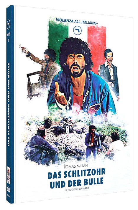Das Schlitzohr und der Bulle (Blu-ray &amp; DVD im Mediabook), 1 Blu-ray Disc und 1 DVD