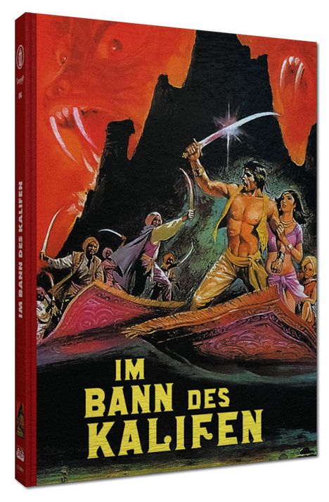 Im Bann des Kalifen (Blu-ray &amp; DVD im Mediabook), 1 Blu-ray Disc und 1 DVD