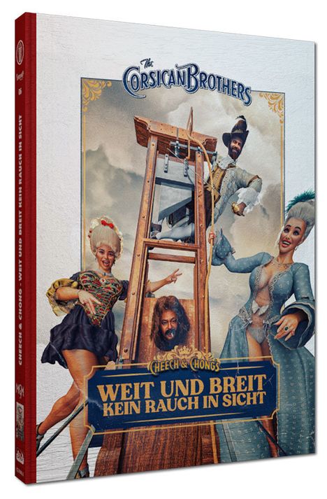 Cheech &amp; Chong - Weit und breit kein Rauch in Sicht (Blu-ray &amp; DVD im wattierten Mediabook), 1 Blu-ray Disc und 1 DVD