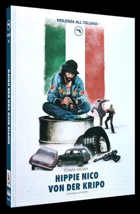 Hippie Nico von der Kripo (Blu-ray &amp; DVD im Mediabook), 1 Blu-ray Disc und 1 DVD