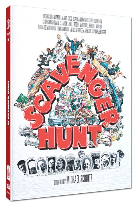 Scavenger Hunt (Blu-ray &amp; DVD im wattierten Mediabook), 1 Blu-ray Disc und 1 DVD