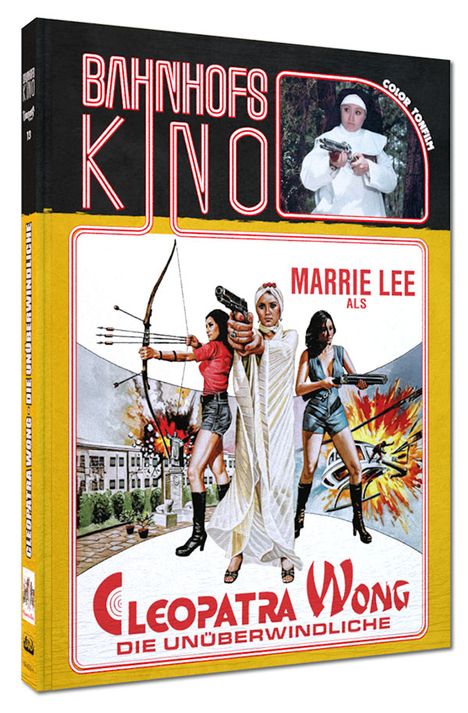 Cleopatra Wong (Blu-ray & DVD im Mediabook), 1 Blu-ray Disc und 1 DVD