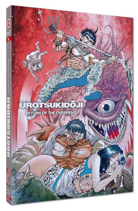 Urotsukidoji 3 - Return of the Overfiend (Blu-ray im Mediabook), 2 Blu-ray Discs