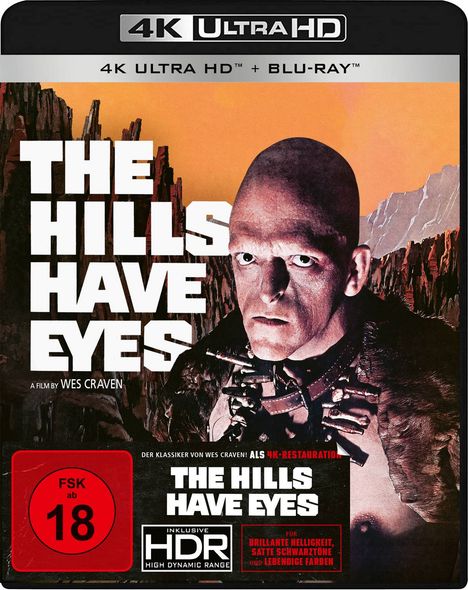 The Hills Have Eyes (1977) (Ultra HD Blu-ray &amp; Blu-ray), 1 Ultra HD Blu-ray und 1 Blu-ray Disc