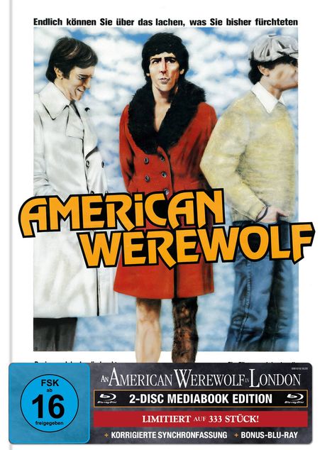An American Werewolf in London (Blu-ray im Mediabook), 2 Blu-ray Discs