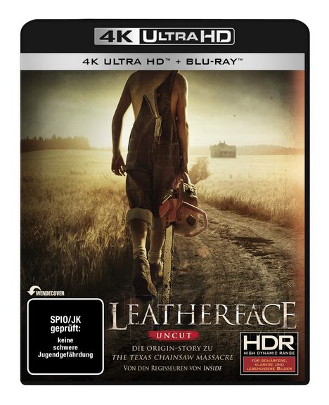 Leatherface (Ultra HD Blu-ray &amp; Blu-ray), 1 Ultra HD Blu-ray und 1 Blu-ray Disc