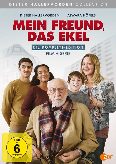 Mein Freund, das Ekel (Die Komplett-Edition: Film+Serie), 3 DVDs