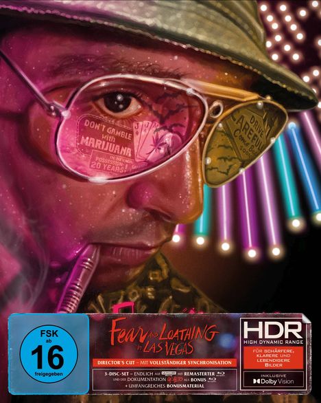 Fear and Loathing in Las Vegas (Special Edition) (Ultra HD Blu-ray &amp; Blu-ray), 1 Ultra HD Blu-ray und 2 Blu-ray Discs