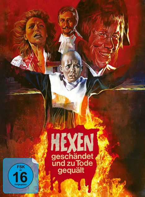 Hexen geschändet und zu Tode gequält (Ultra HD Blu-ray & Blu-ray im Mediabook), 1 Ultra HD Blu-ray und 2 Blu-ray Discs