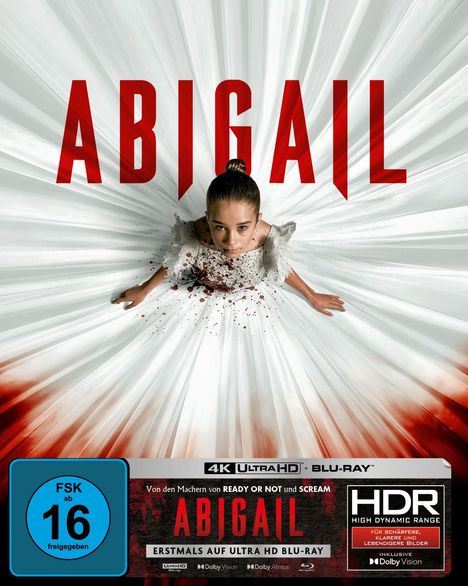 Abigail (Ultra HD Blu-ray & Blu-ray), 1 Ultra HD Blu-ray und 1 Blu-ray Disc