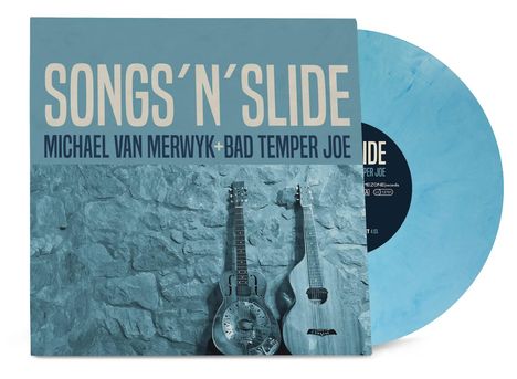 Michael van Merwyk &amp; Bad Temper Joe: Songs'n'Slide (Turquoise Vinyl), LP