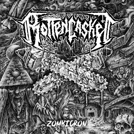 Rotten Casket: Zombicron (180g) (Limited Edition) (White Vinyl), LP
