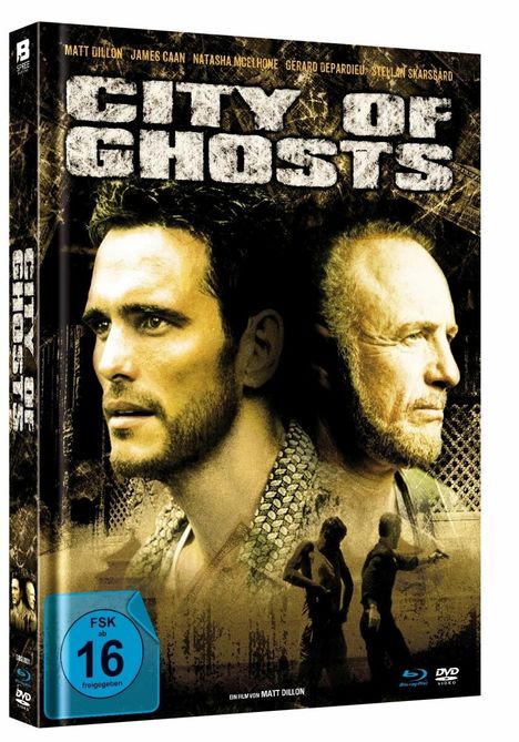 City of Ghosts (2002) (Blu-ray & DVD im Mediabook), 1 Blu-ray Disc und 1 DVD