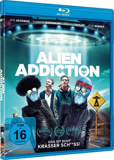 Alien Addiction (Blu-ray), Blu-ray Disc