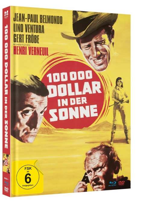 100.000 Dollar in der Sonne (Blu-ray &amp; DVD im Mediabook), 1 Blu-ray Disc und 1 DVD