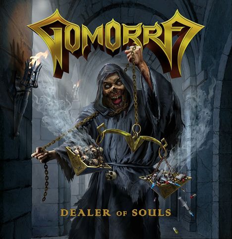 Gomorra: Dealer Of Souls (Limited Edition) (Silver Marbled Vinyl), LP