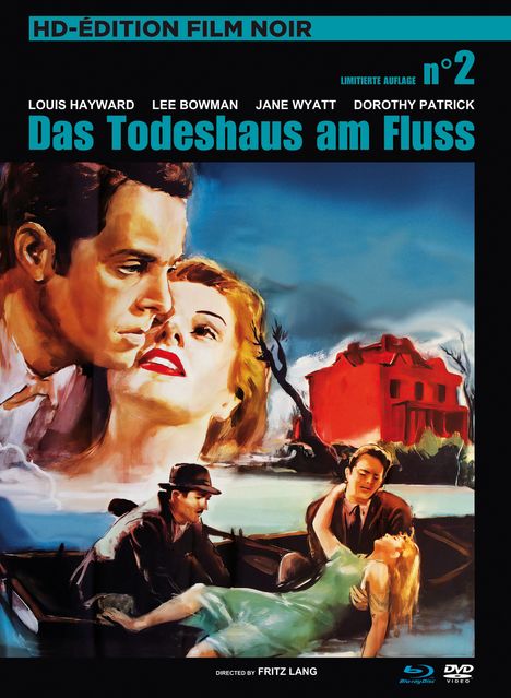 Das Todeshaus am Fluss (Blu-ray &amp; DVD im Mediabook), 1 Blu-ray Disc und 1 DVD