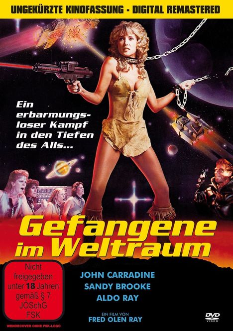 Gefangene im Weltraum, DVD