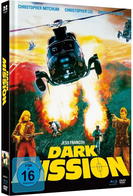 Dark Mission (Blu-ray &amp; DVD im Mediabook), 1 Blu-ray Disc und 1 DVD