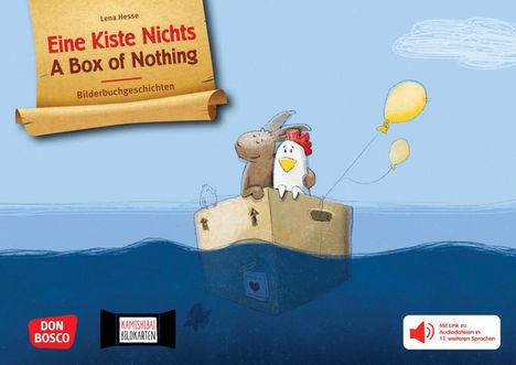 Lena Hesse: Eine Kiste Nichts. A Box of Nothing. Kamishibai Bildkartenset, 2 Diverse