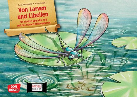 Von Larven und Libellen. Mit Kindern über den Tod und das Danach philosophieren. Kamishibai Bildkartenset, Diverse