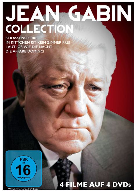 Jean Gabin - Collection (4 Filme), 4 DVDs