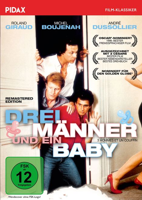 Drei Männer und ein Baby, DVD