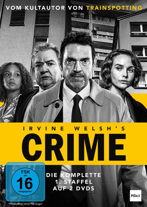 CRIME Staffel 1, 2 DVDs