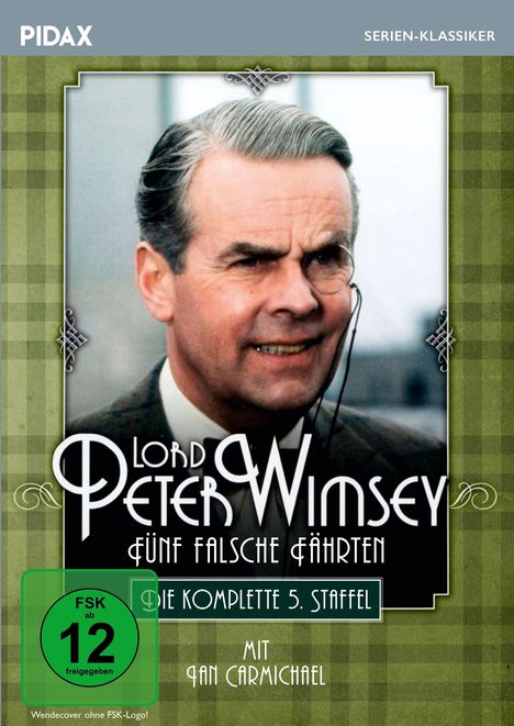 Lord Peter Wimsey Staffel 5: Fünf falsche Fährten, DVD