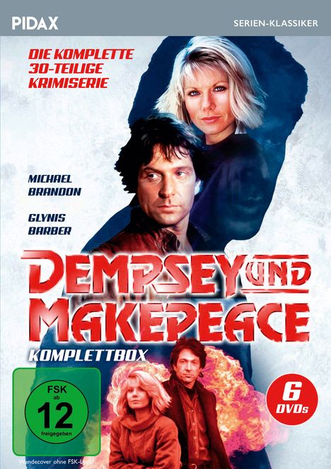 Dempsey &amp; Makepeace (Komplettbox), 6 DVDs