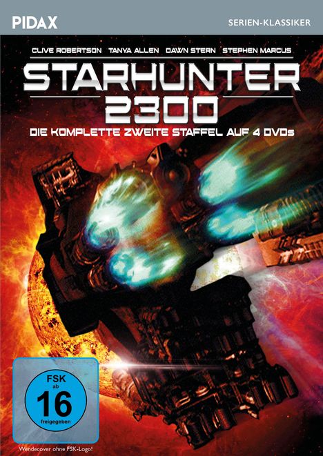 Starhunter Staffel 2, 4 DVDs