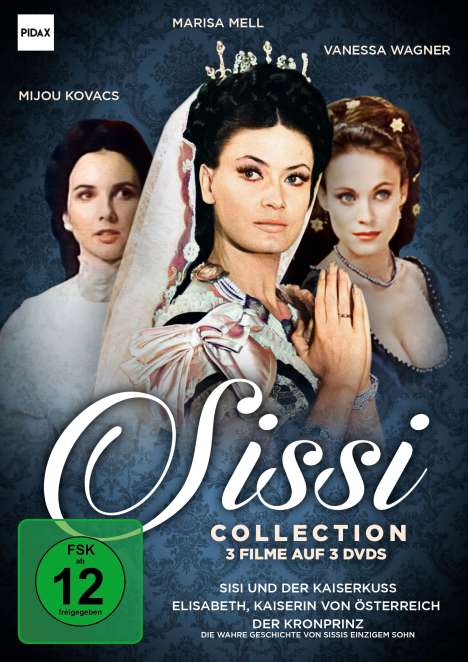 Sissi Collection (3 Filme), 3 DVDs