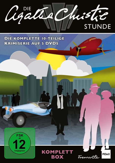 Die Agatha-Christie-Stunde (Komplette Serie), 5 DVDs