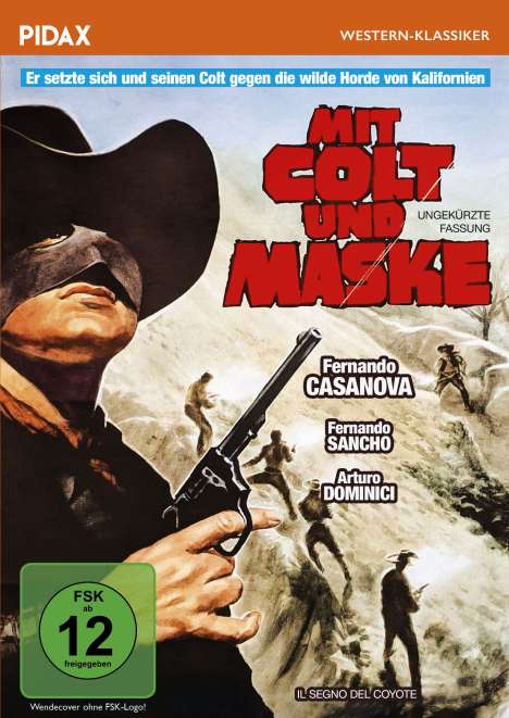 Mit Colt und Maske, DVD