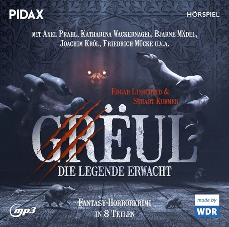 Edgar Linscheid: GRËUL - Die Legende erwacht, MP3-CD