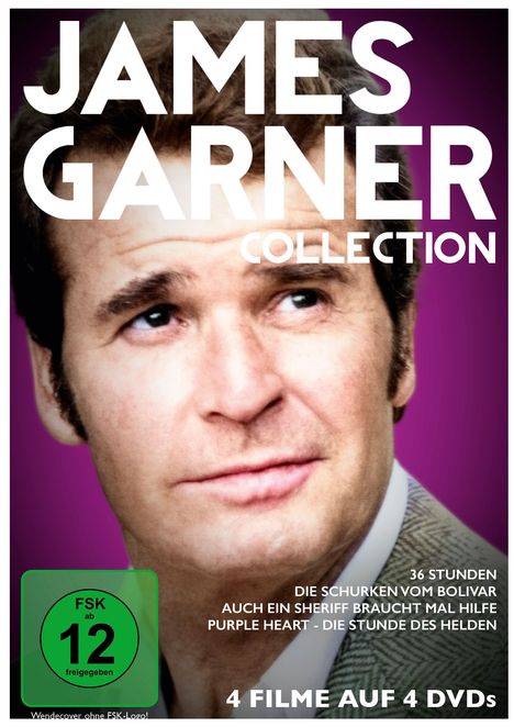 James Garner Collection (4 Filme), 4 DVDs