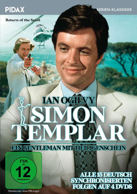 Simon Templar - Ein Gentleman mit Heiligenschein, 3 DVDs