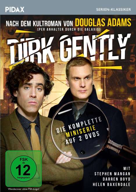 Dirk Gently (Komplette Serie), 2 DVDs
