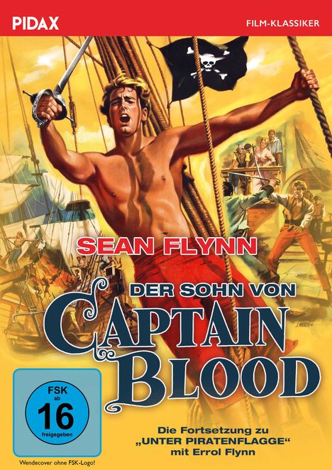 Der Sohn von Captain Blood, DVD