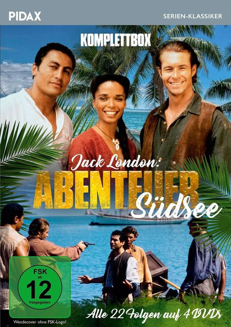 Jack London: Abenteuer Südsee (Komplette Serie), 4 DVDs