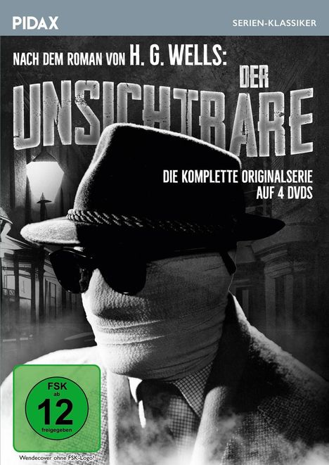 Der Unsichtbare (Komplette Serie), 4 DVDs