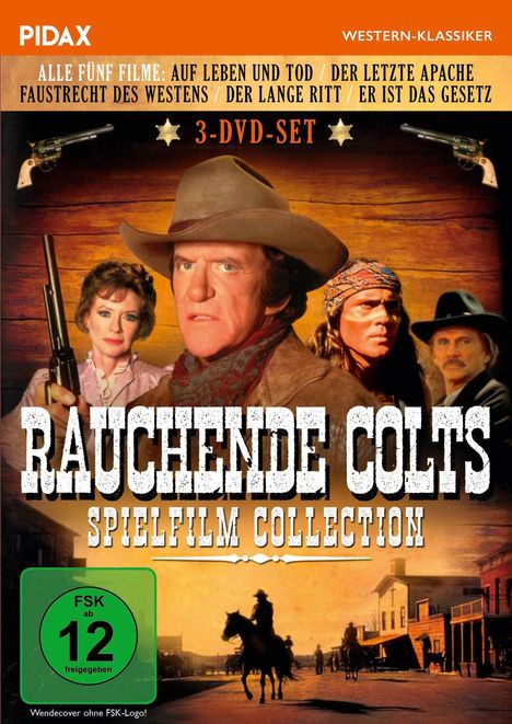 Rauchende Colts (Spielfilm Collection), 3 DVDs