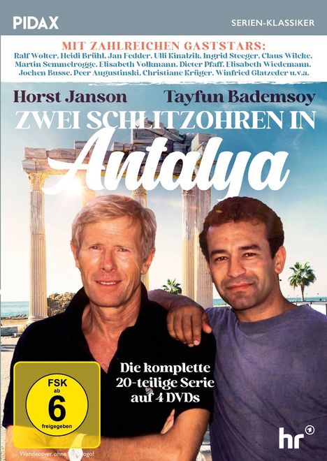 Zwei Schlitzohren in Antalya (Komplette Serie), 4 DVDs