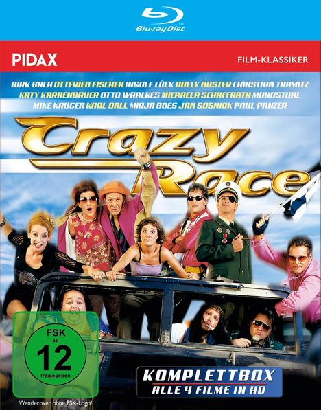 Crazy Race (Komplettbox) (Blu-ray), Blu-ray Disc