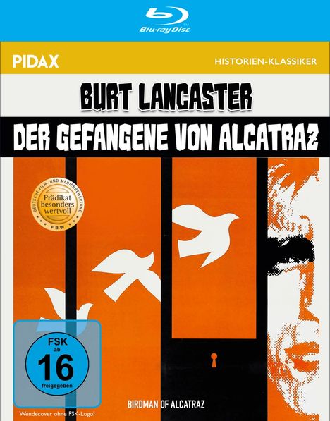 Der Gefangene von Alcatraz (Blu-ray), Blu-ray Disc