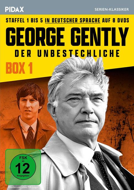 George Gently - Der Unbestechliche Box 1, 8 DVDs