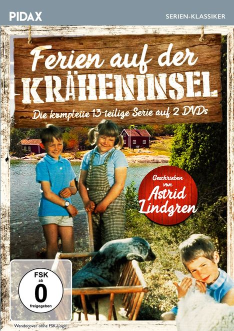 Ferien auf der Kräheninsel (Komplette Serie), 2 DVDs