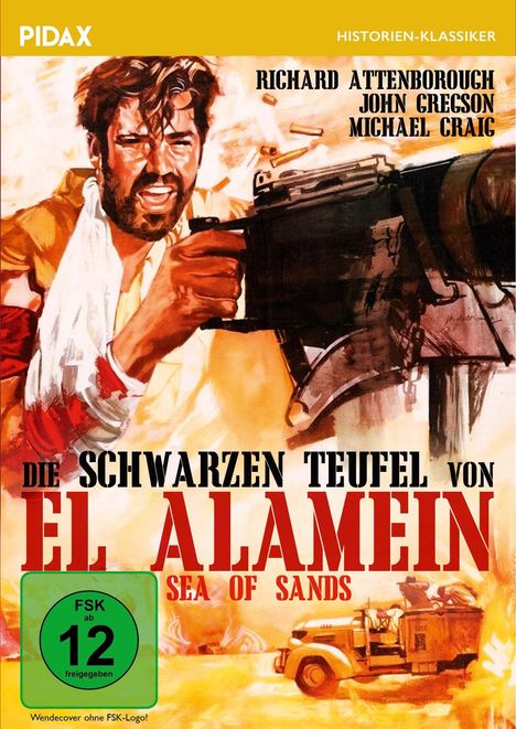 Die schwarzen Teufel von El Alamein, DVD