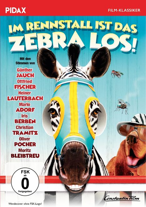 Im Rennstall ist das Zebra los, DVD